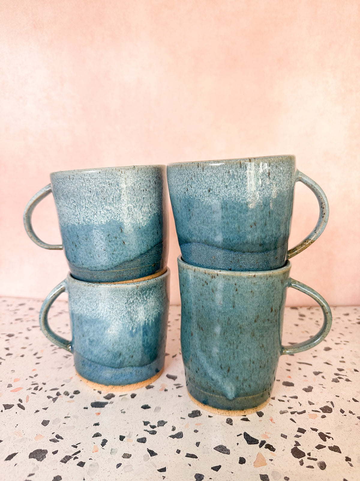 Stoneware Mug in Leland Blue