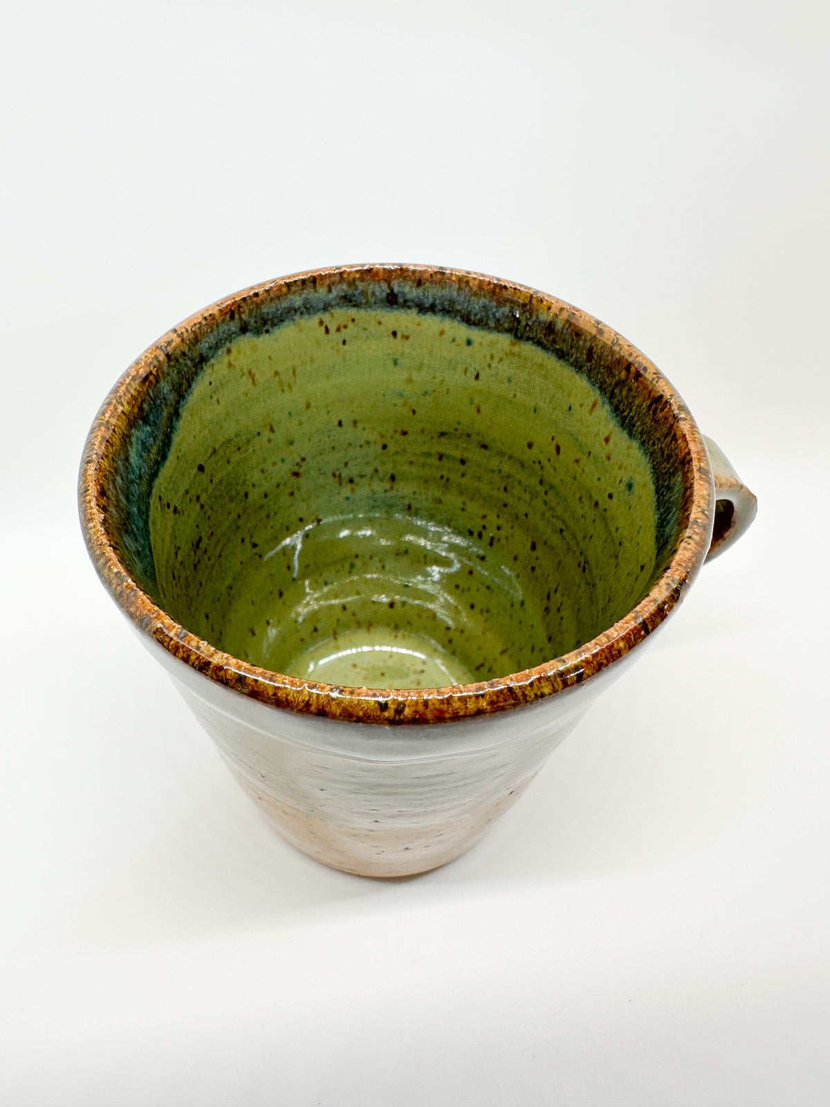 Stoneware Mug in Golden Reptile