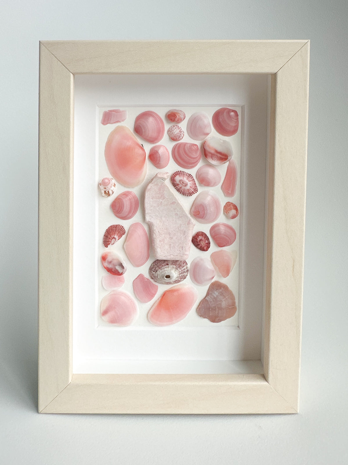 Puerto Rico Pink Seashell Frame