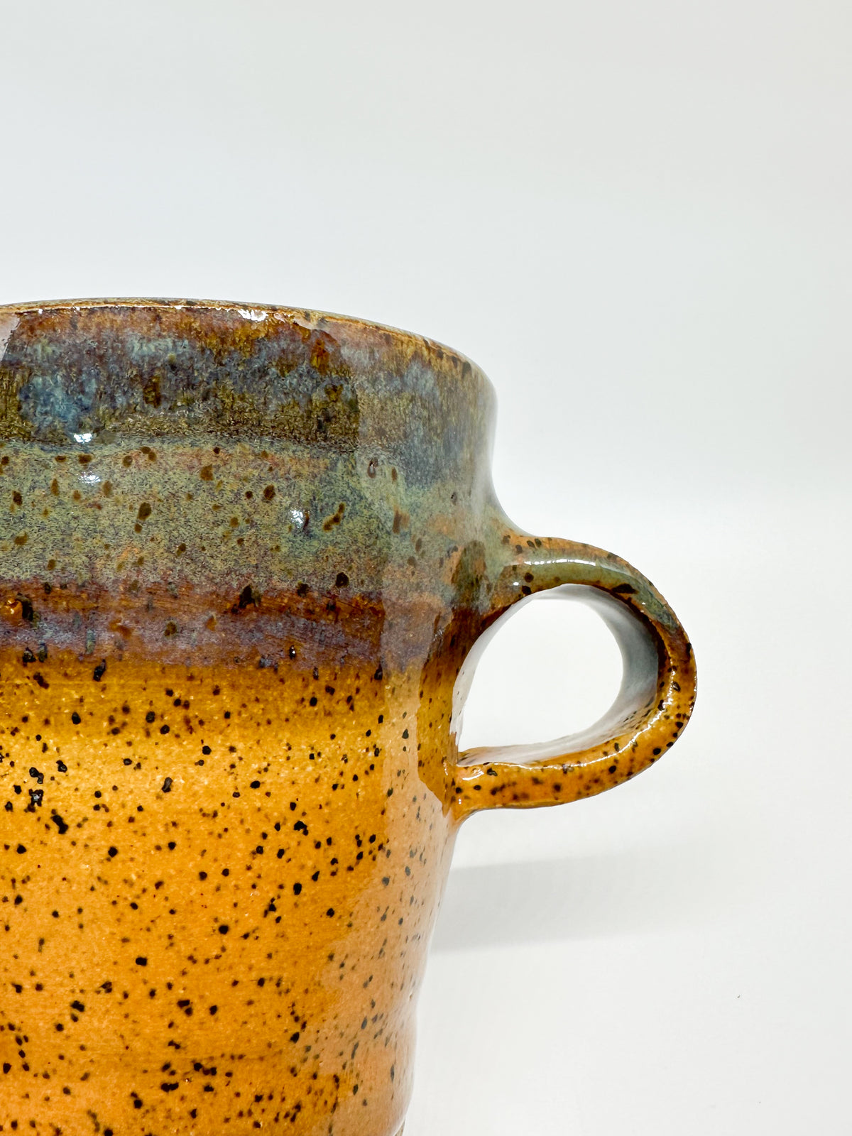 Stoneware Mug in Golden Reptile