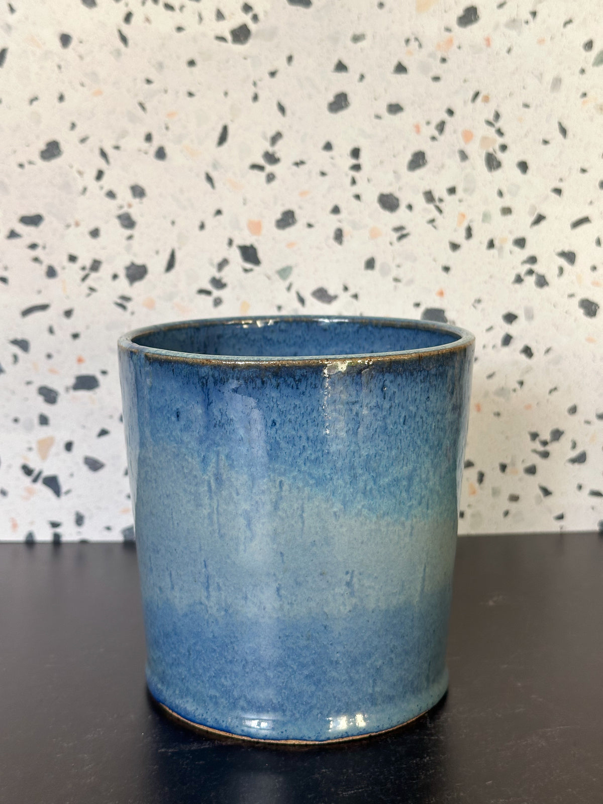 Ceramic Planter in Sky Blue