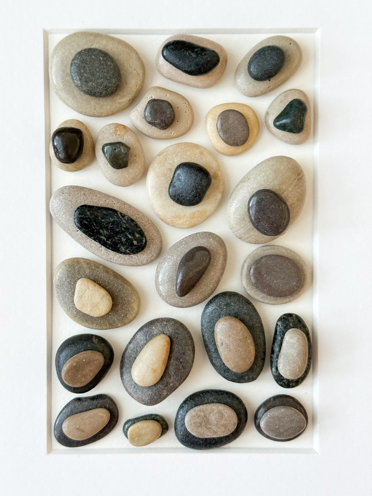 Rocks on Rocks Frame in Neutrals
