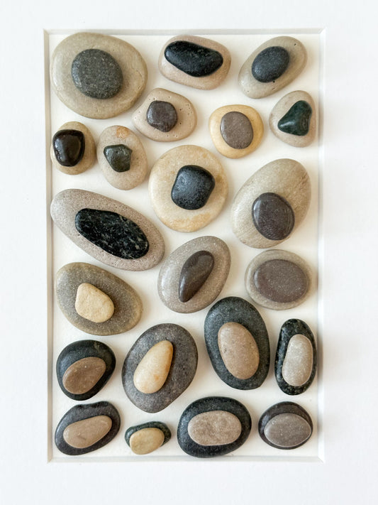 Rocks on Rocks Frame in Neutrals