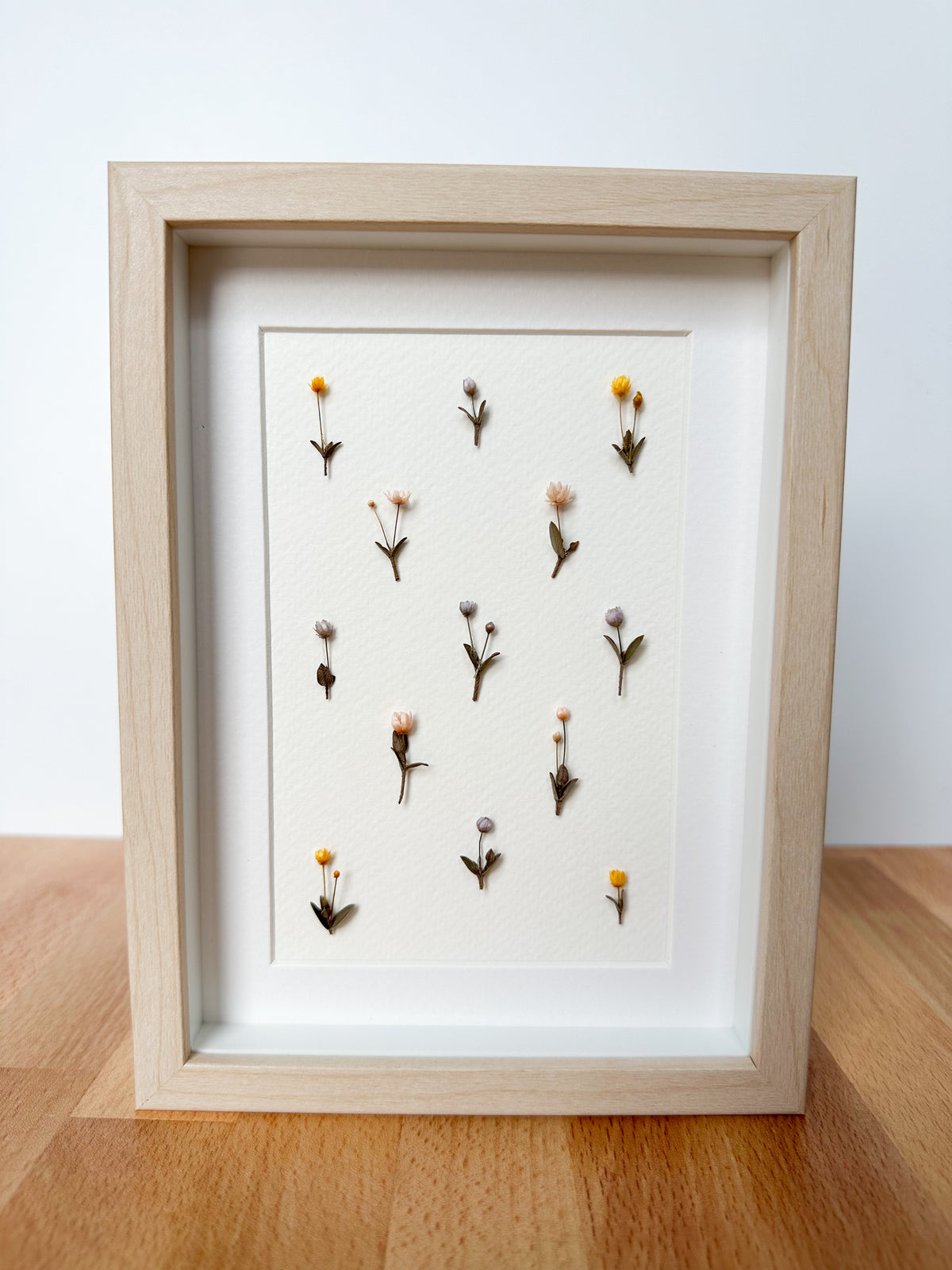 Quilt Inspired Mini Flowers 5x7 Design