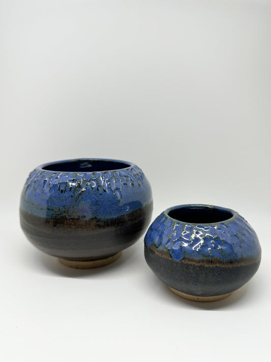 Pair of Mini Bulb Vases