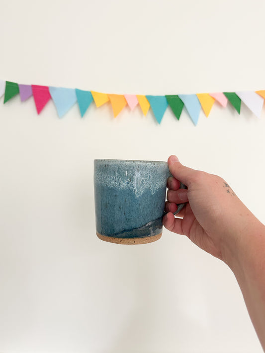 Stoneware Mug in Leland Blue