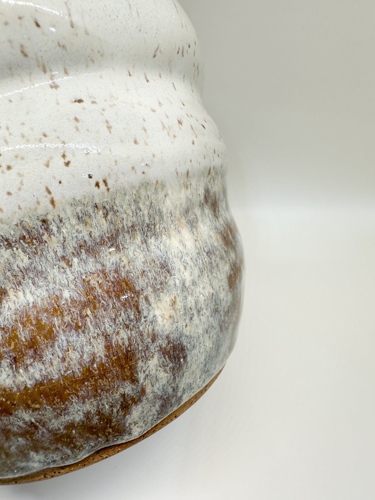 Ceramic Bubble Planter in Opal Dip
