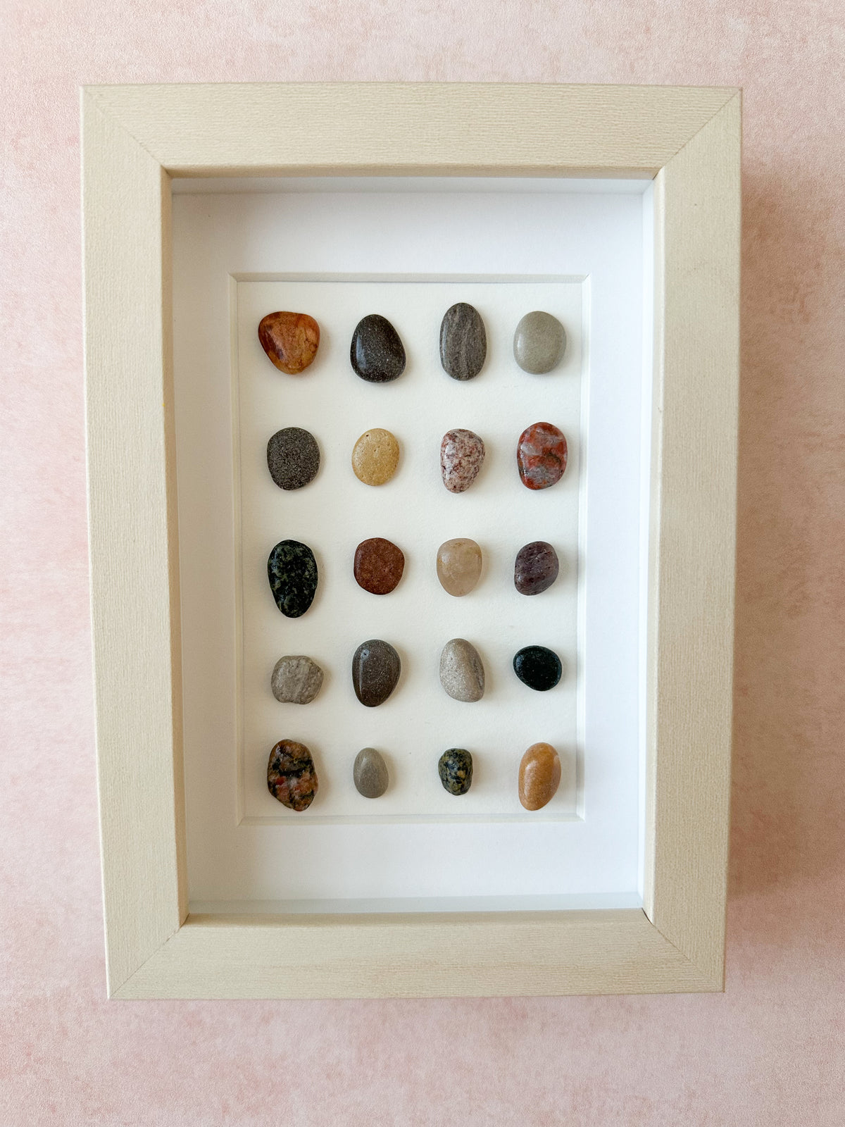 Mini Stone 20ct Grid Frame in Gray/Yellow