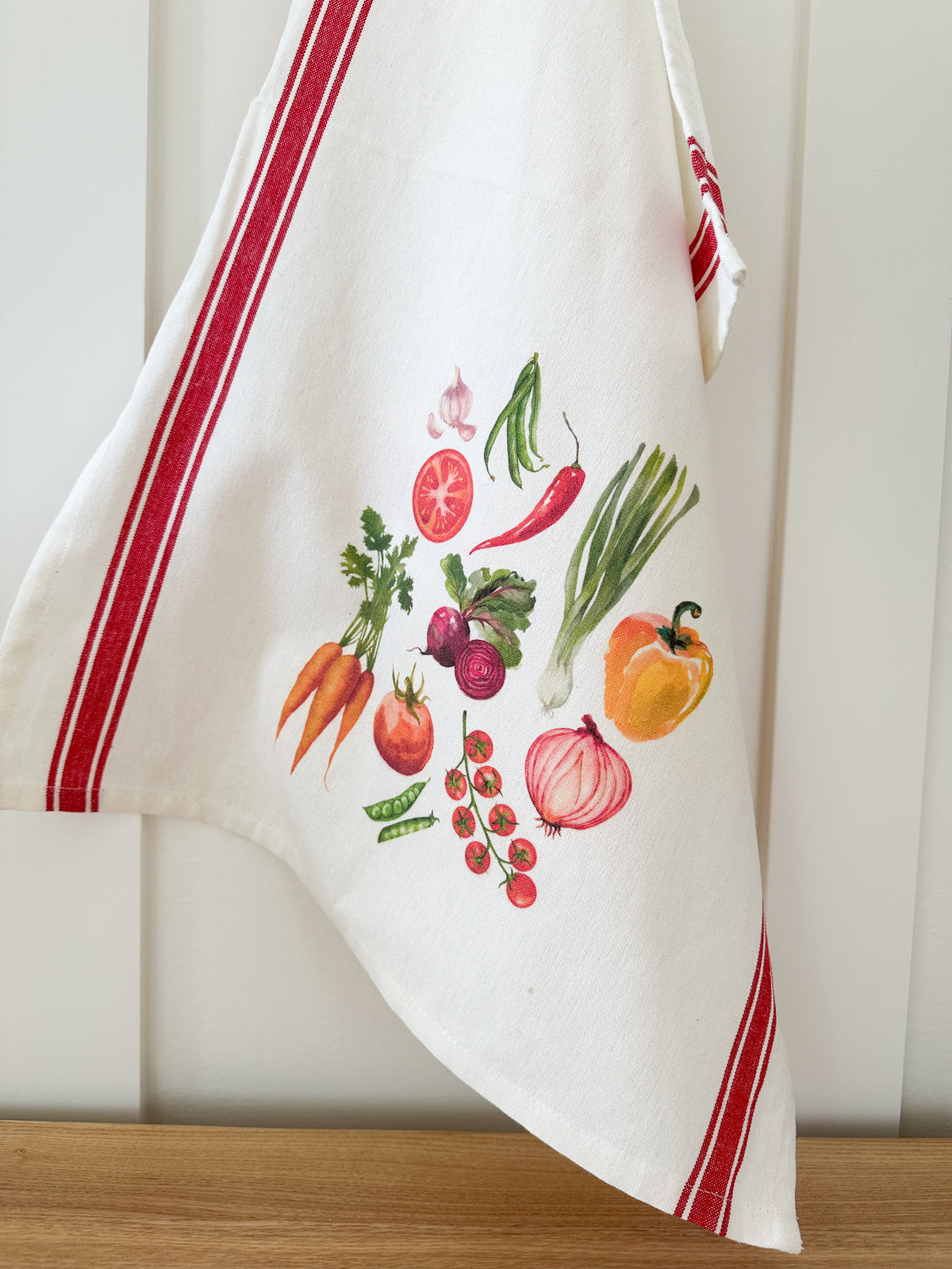 Striped Cotton Tea Towel