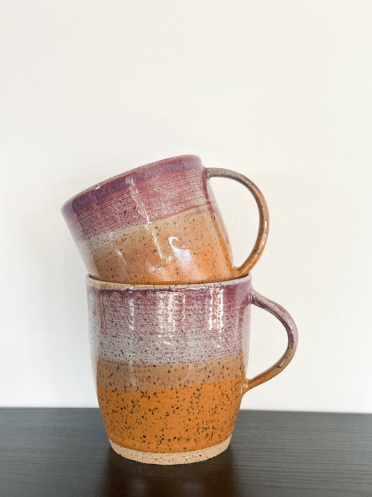 Stoneware Mug in Honey Plum