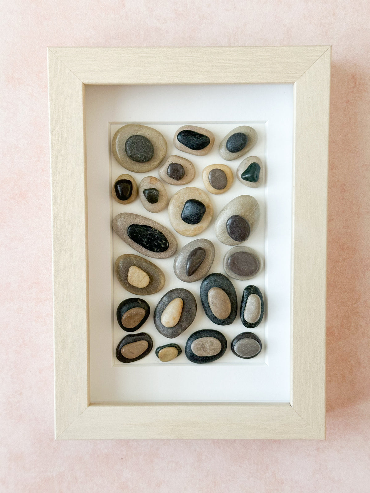 Rocks on Rocks Frame in Neutrals