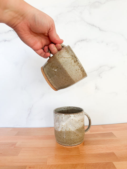 Stoneware Mug in Smokey Taupe