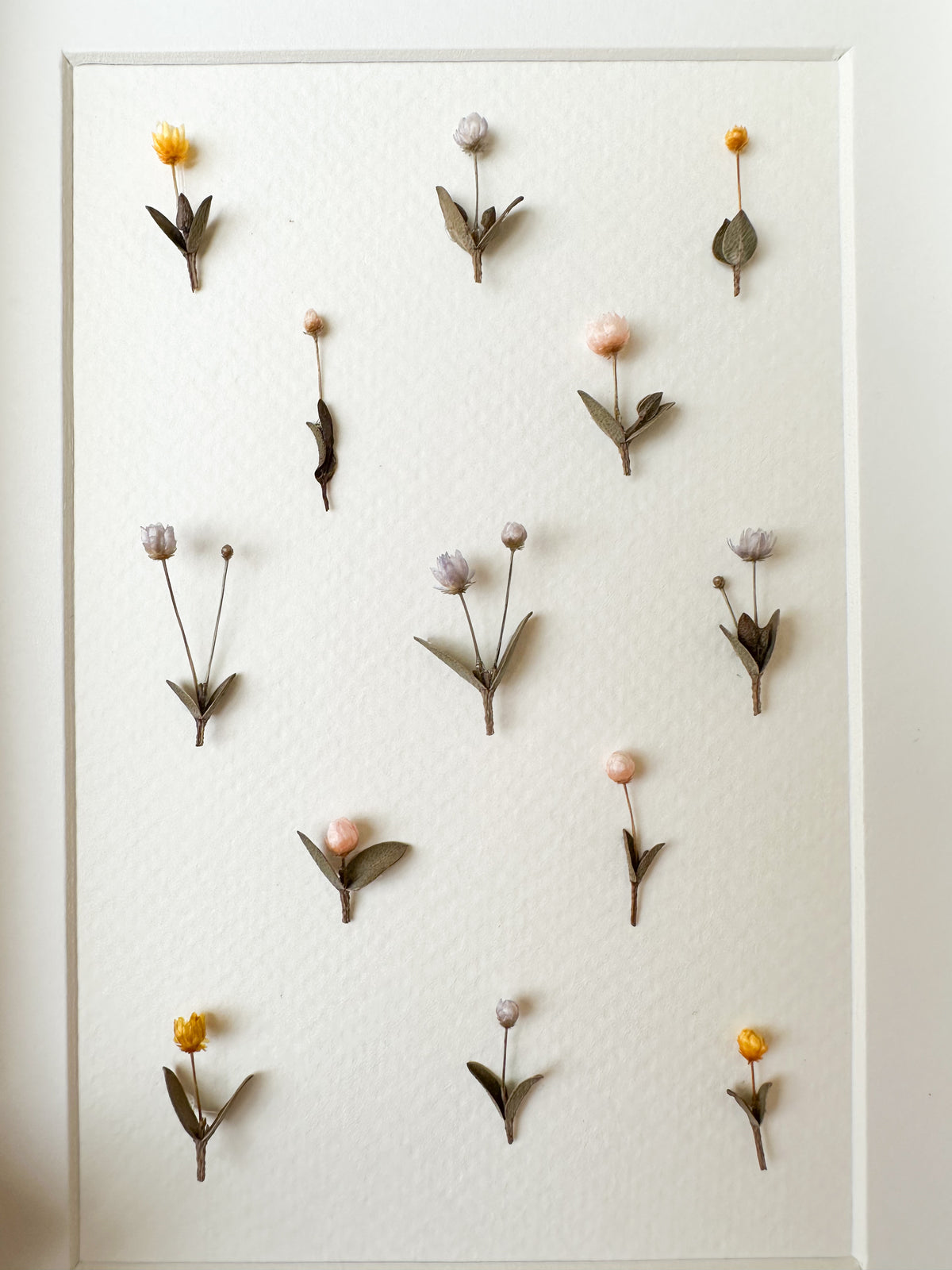 Quilt Inspired Mini Flowers 5x7 Design