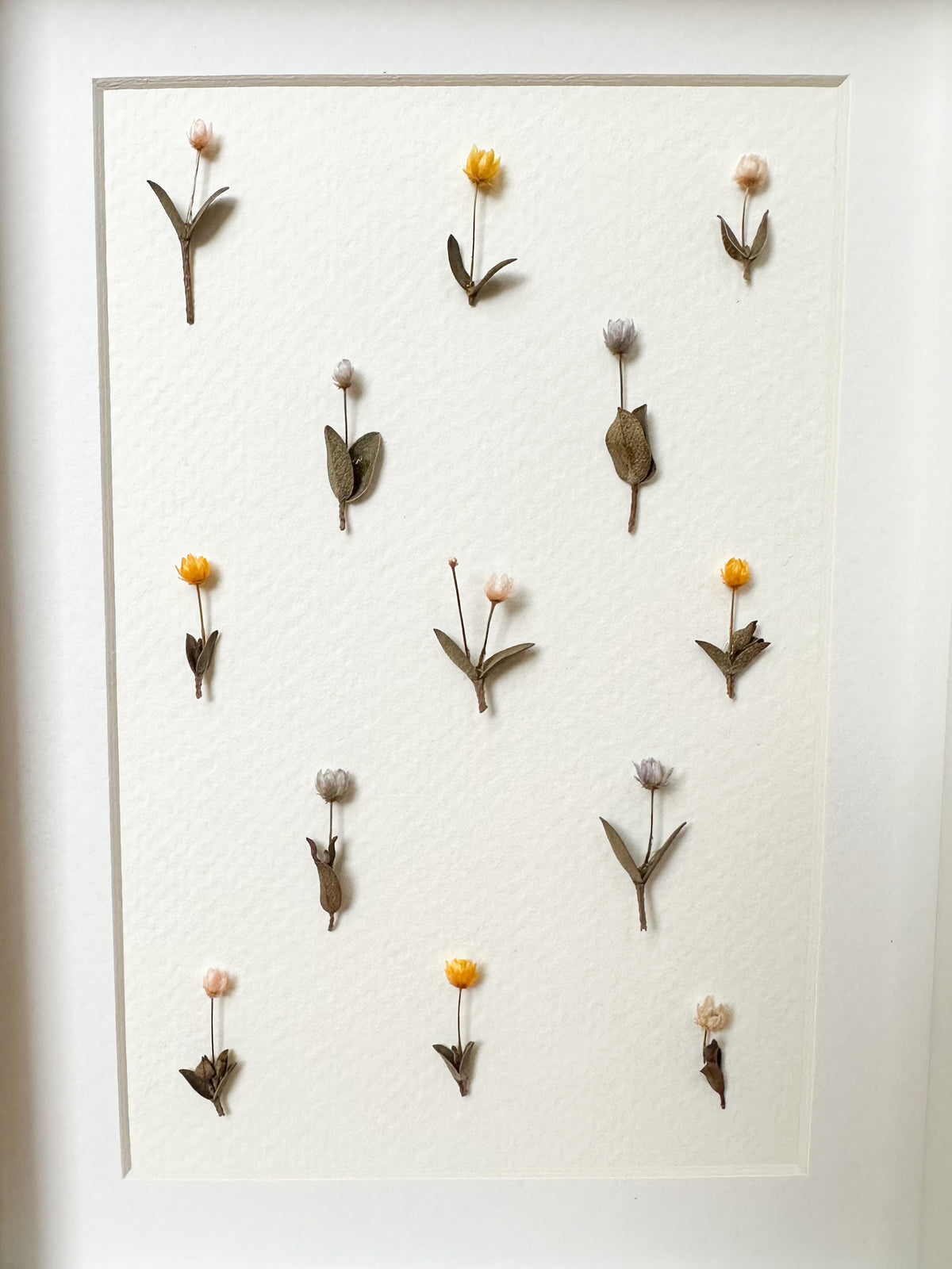 Quilt Inspired Mini Flowers 5x7 Design