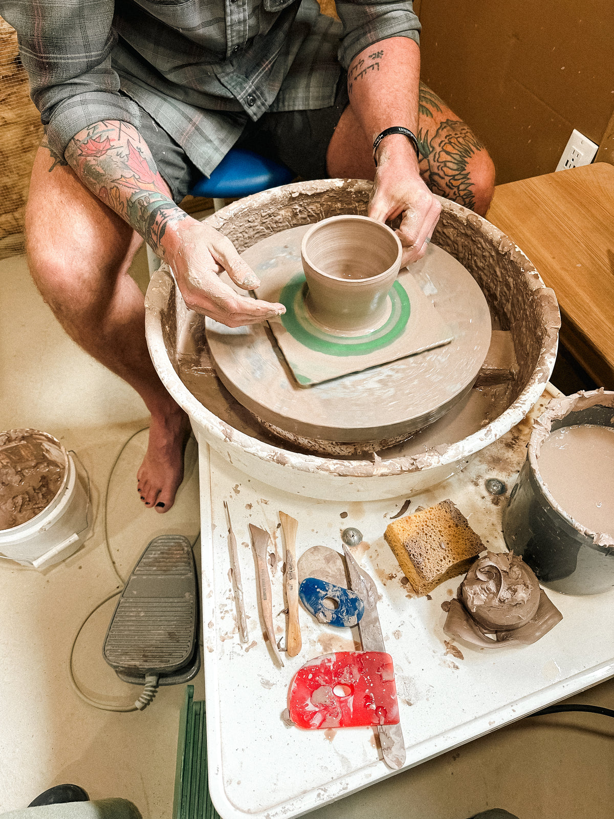 1:1 Learn & Let Go Pottery Wheel Lessons